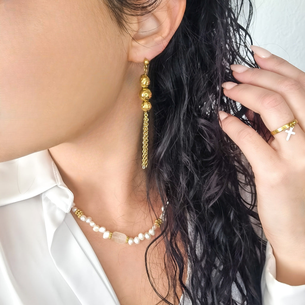 Collier perles d'eau douce