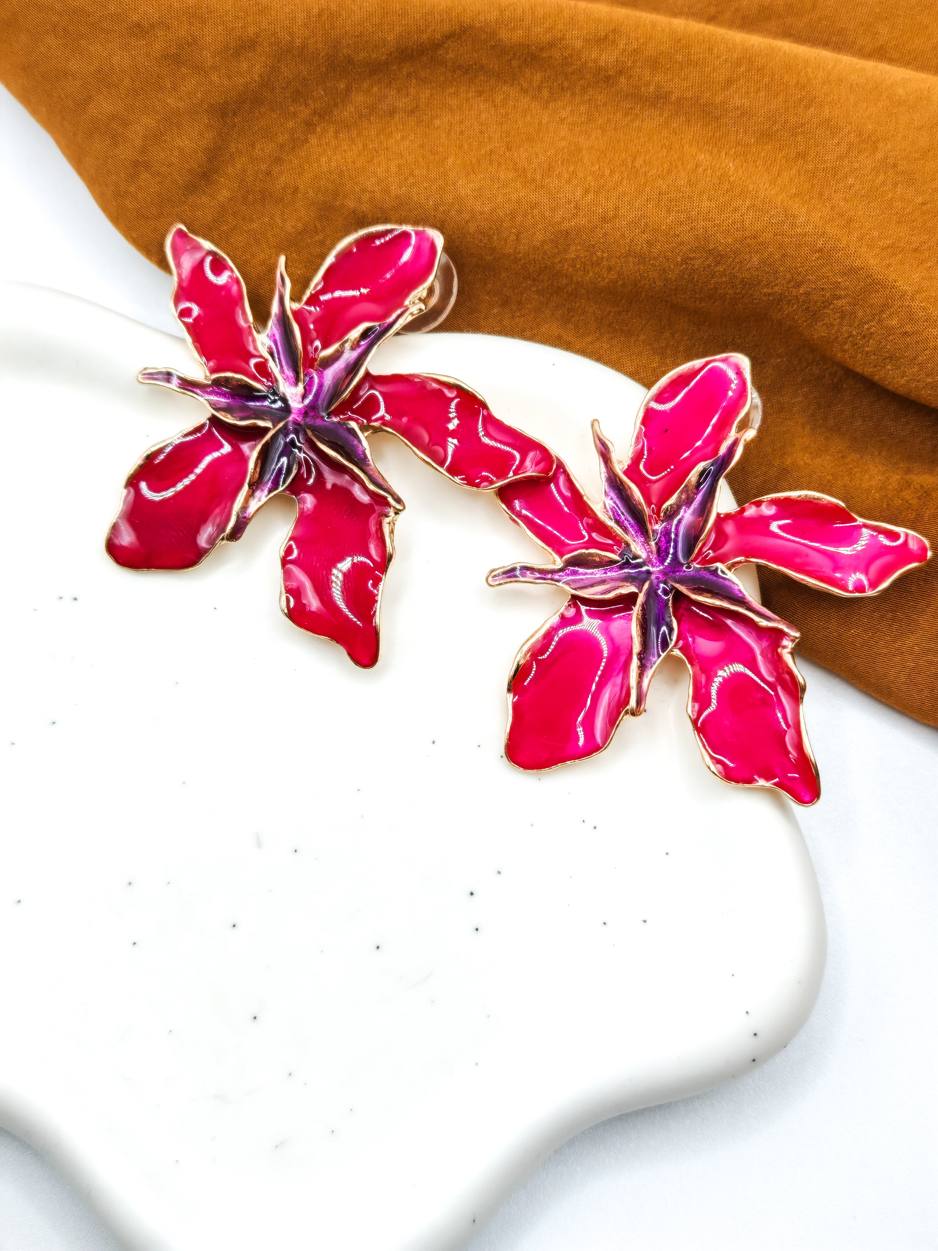Boucles d'oreilles DAHLIA