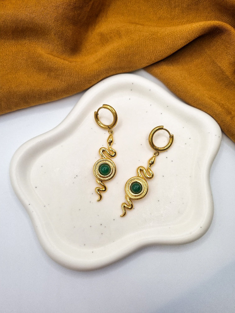 Boucles d'oreilles SERPENT