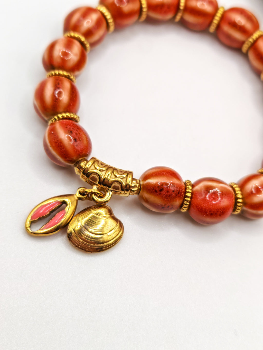 Bracelets AURÉA - Corail & Sun