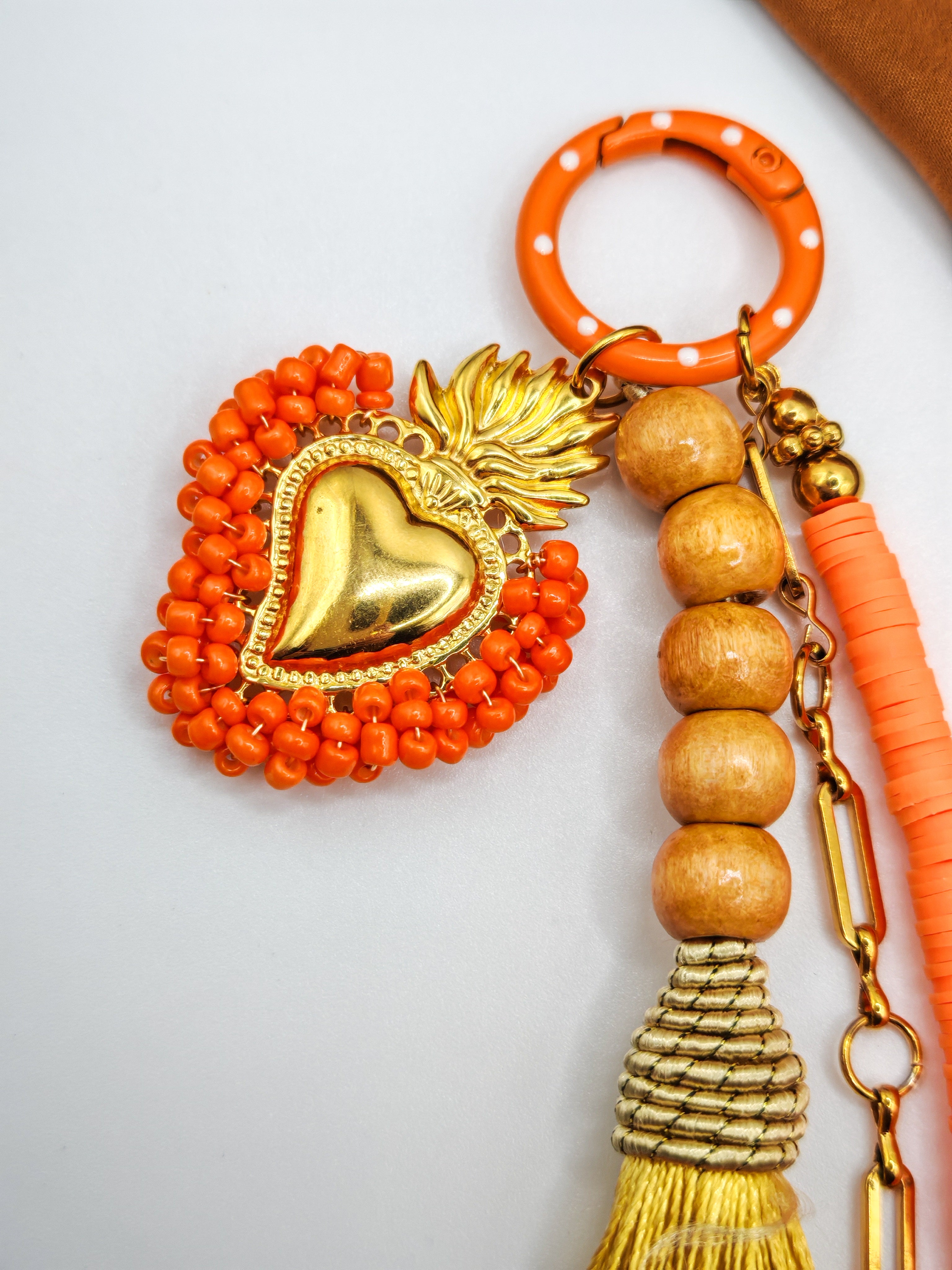 Bijoux de sac SUN-HEART