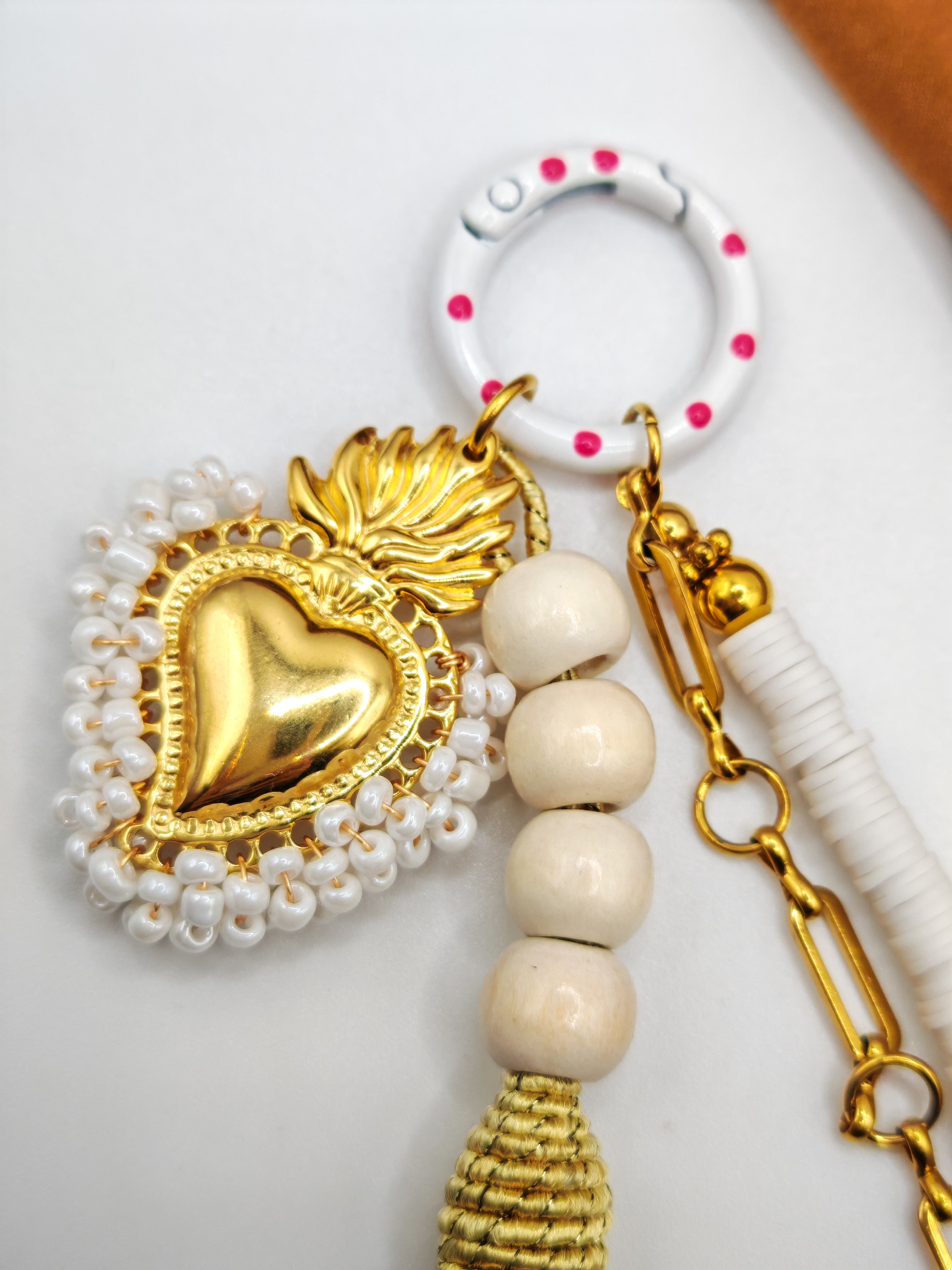 Bijoux de sac SUN-HEART