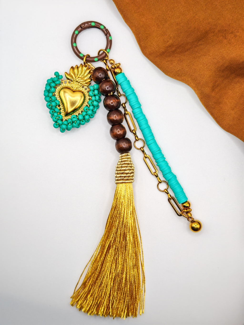 Bijoux de sac SUN-HEART