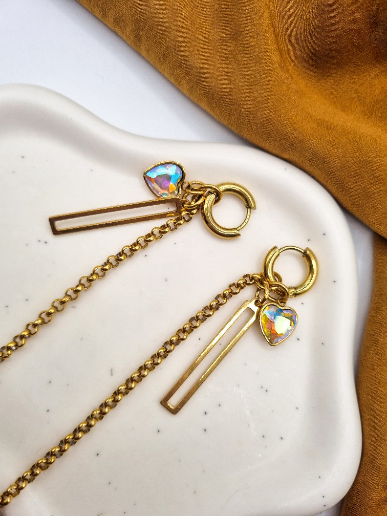 Boucles d'oreilles EDGE LOOP