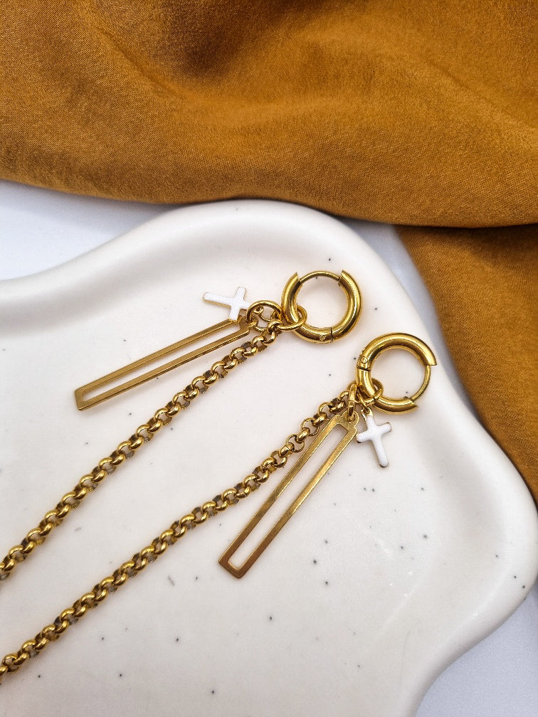 Boucles d'oreilles EDGE LOOP