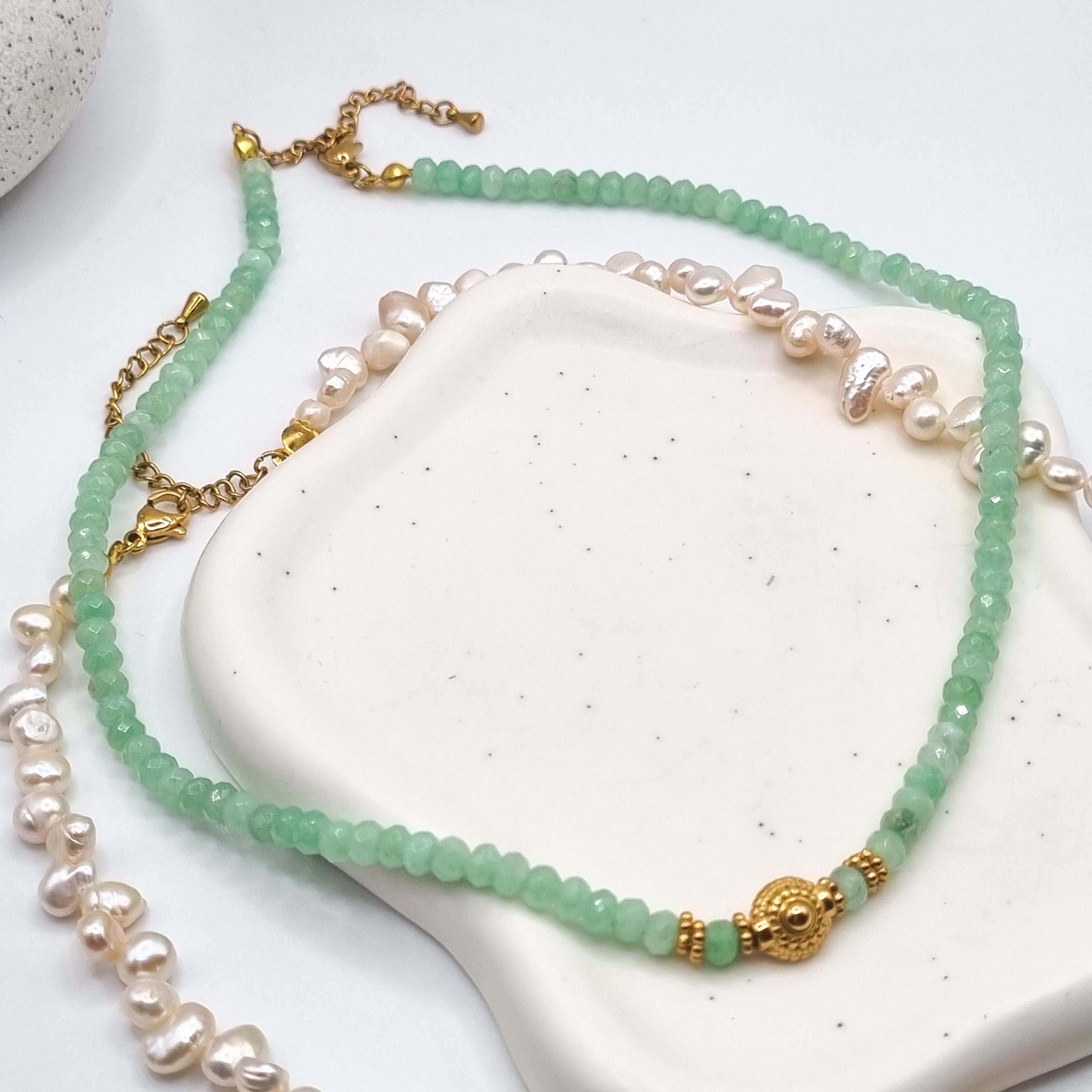 Collier aventurine