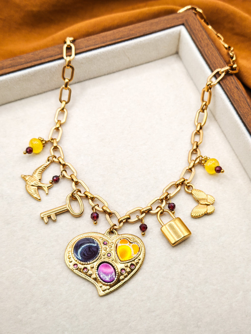Collier SAVAGE HEART