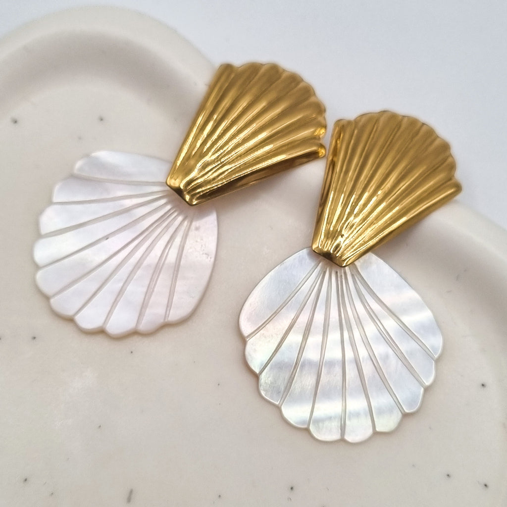 Boucles d'oreilles Nacre