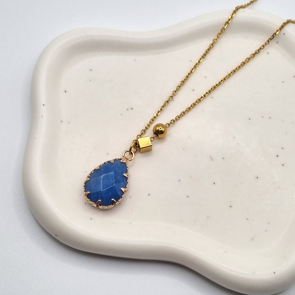 Collier pierre Lapis lazuli