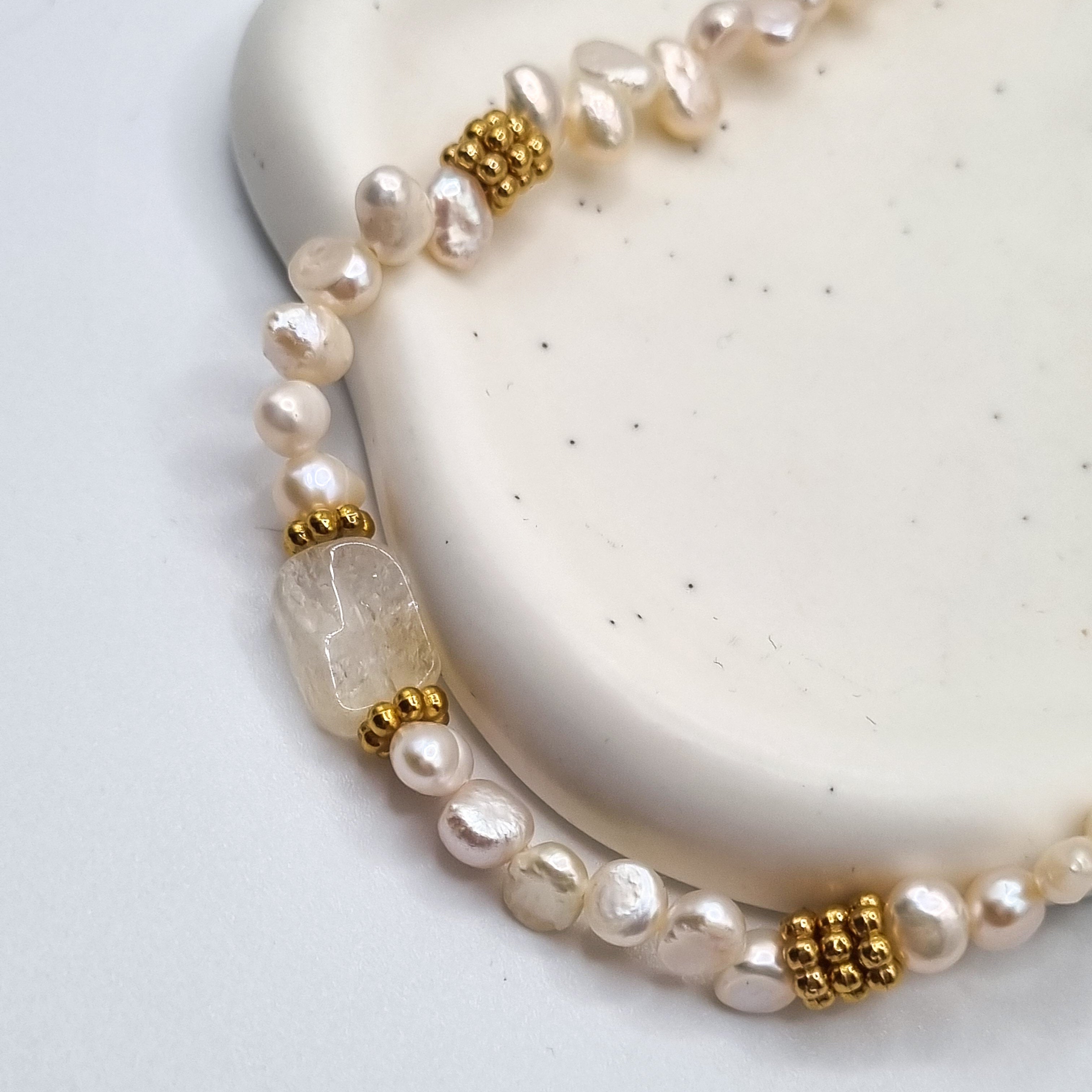 Collier perles d'eau douce