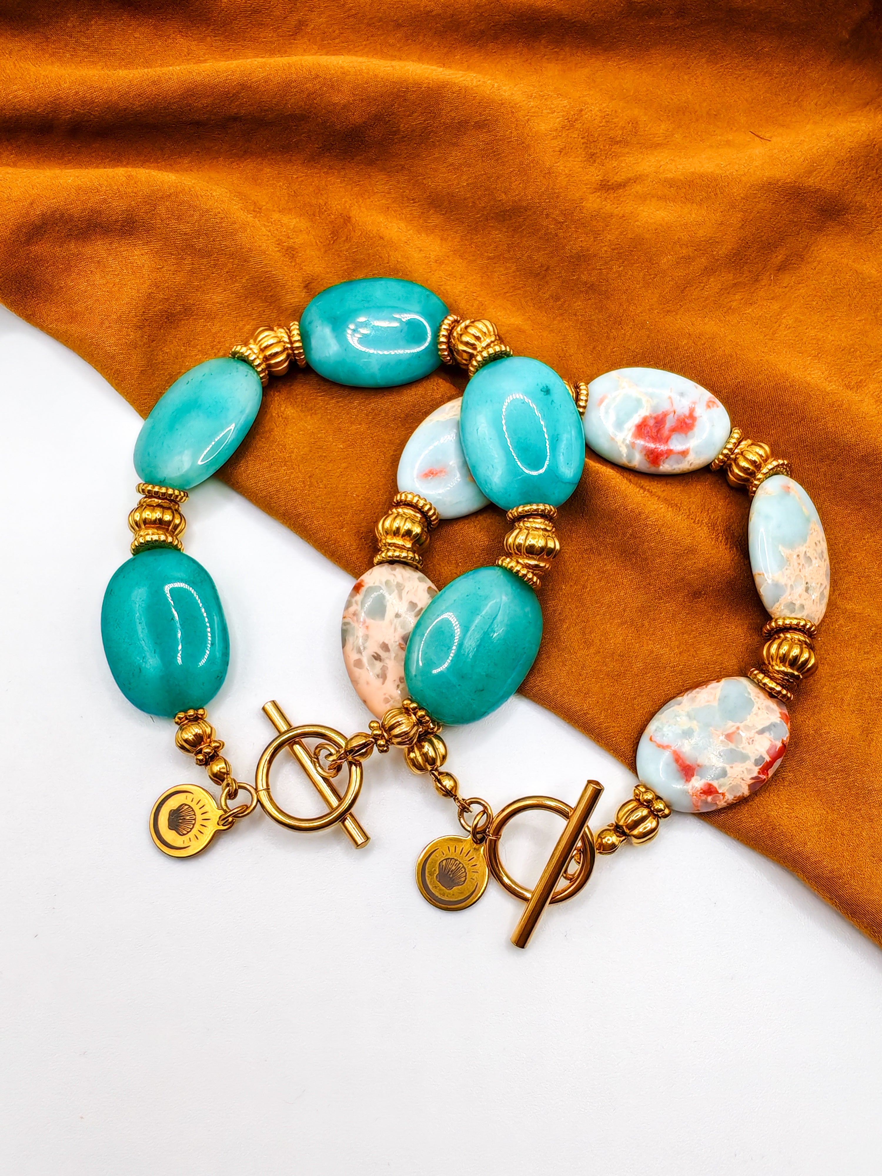 Bracelet création - TERRA AQUA
