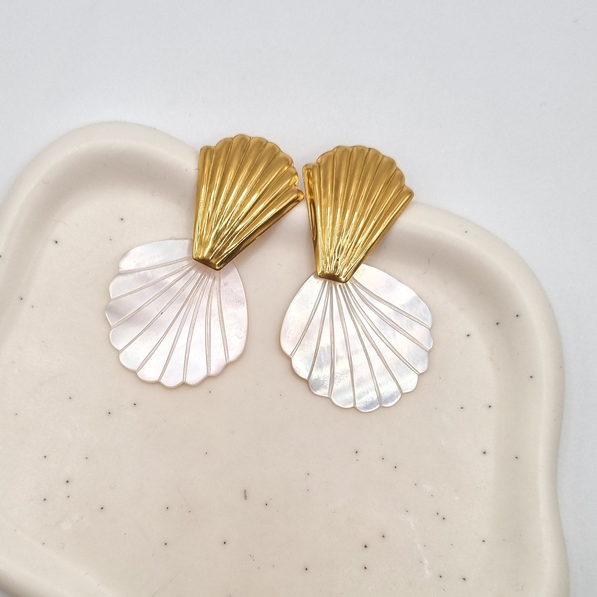 Boucles d'oreilles Nacre