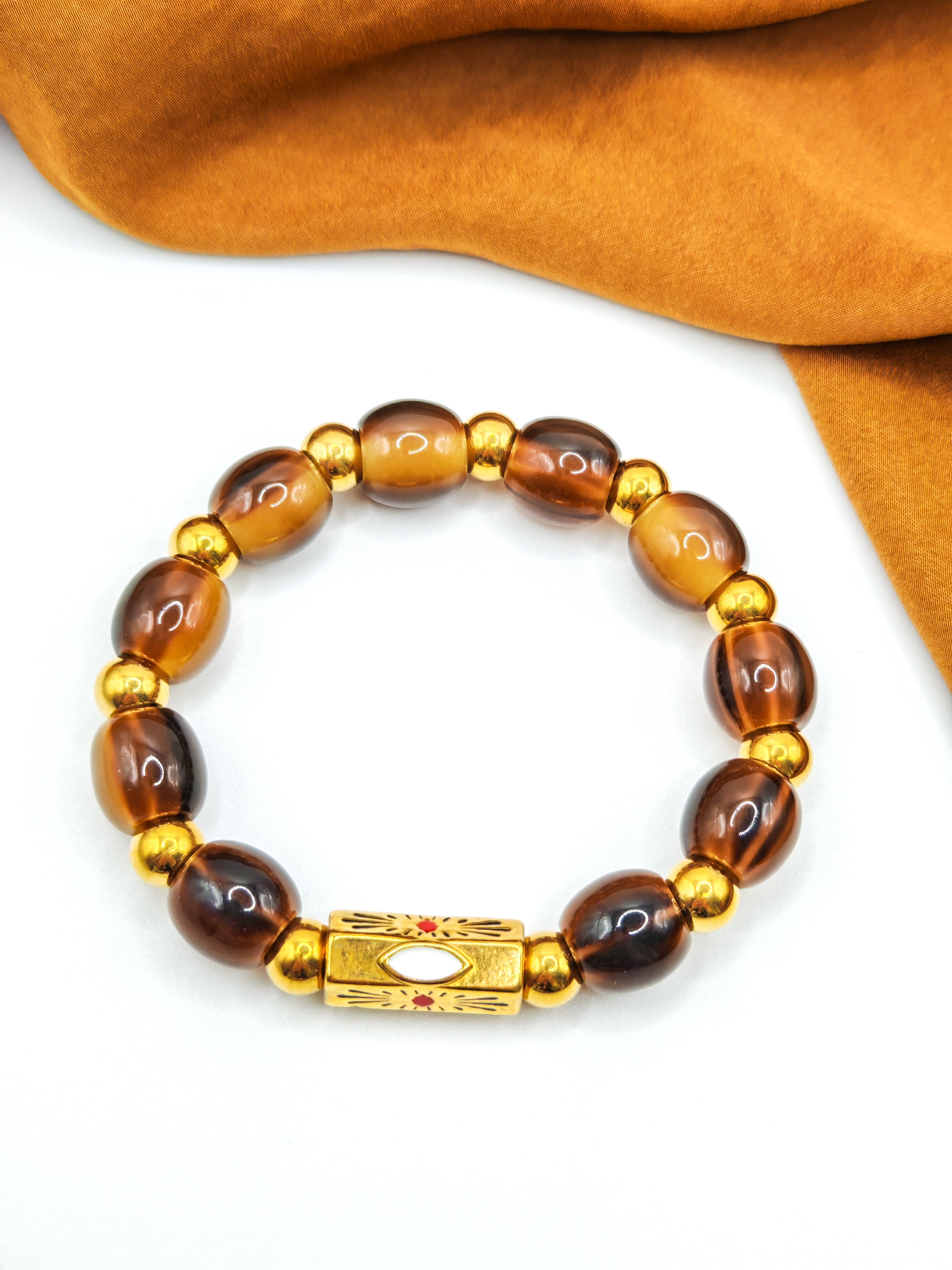 Bracelets AMORA - les marrons