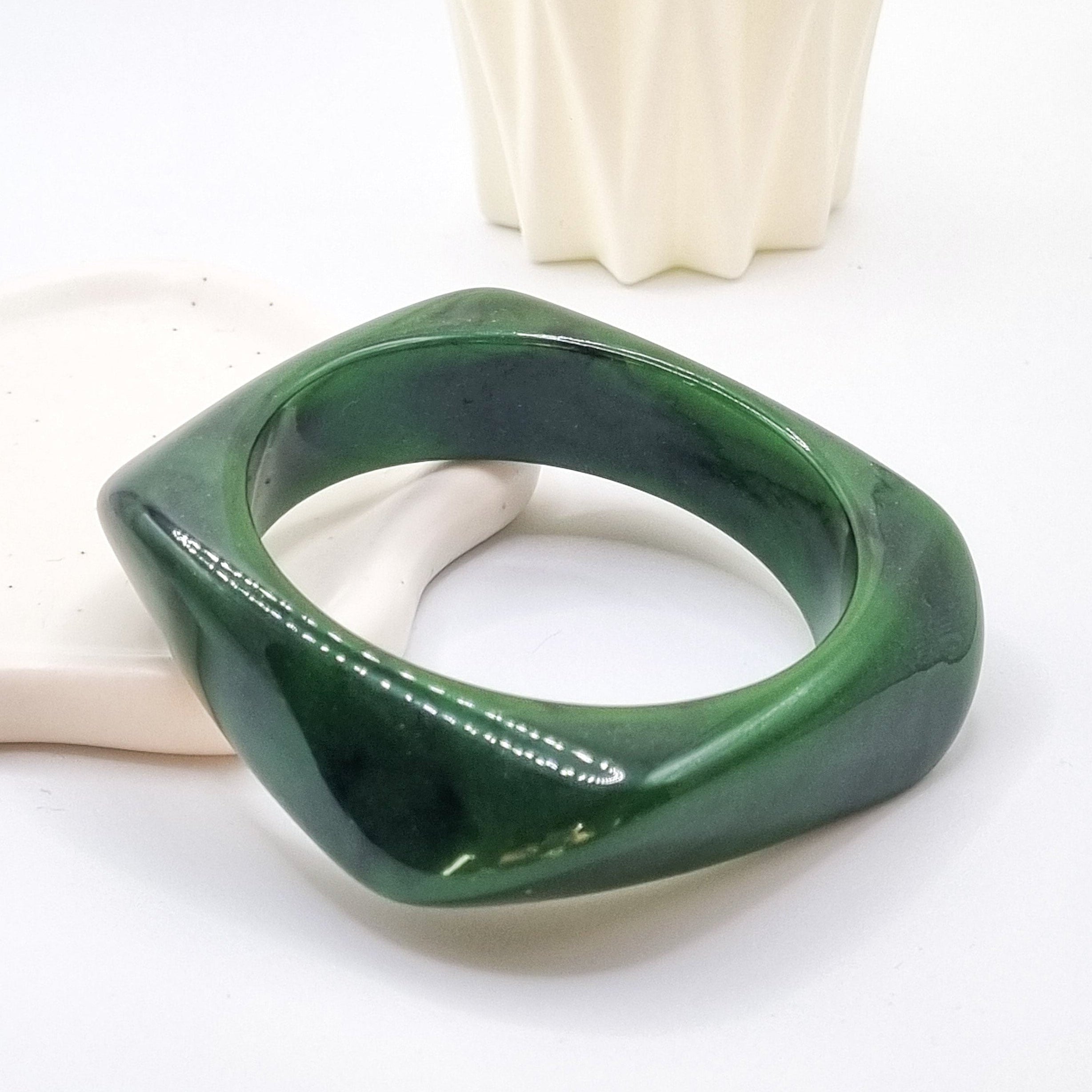 Bracelet Retro Vert olive