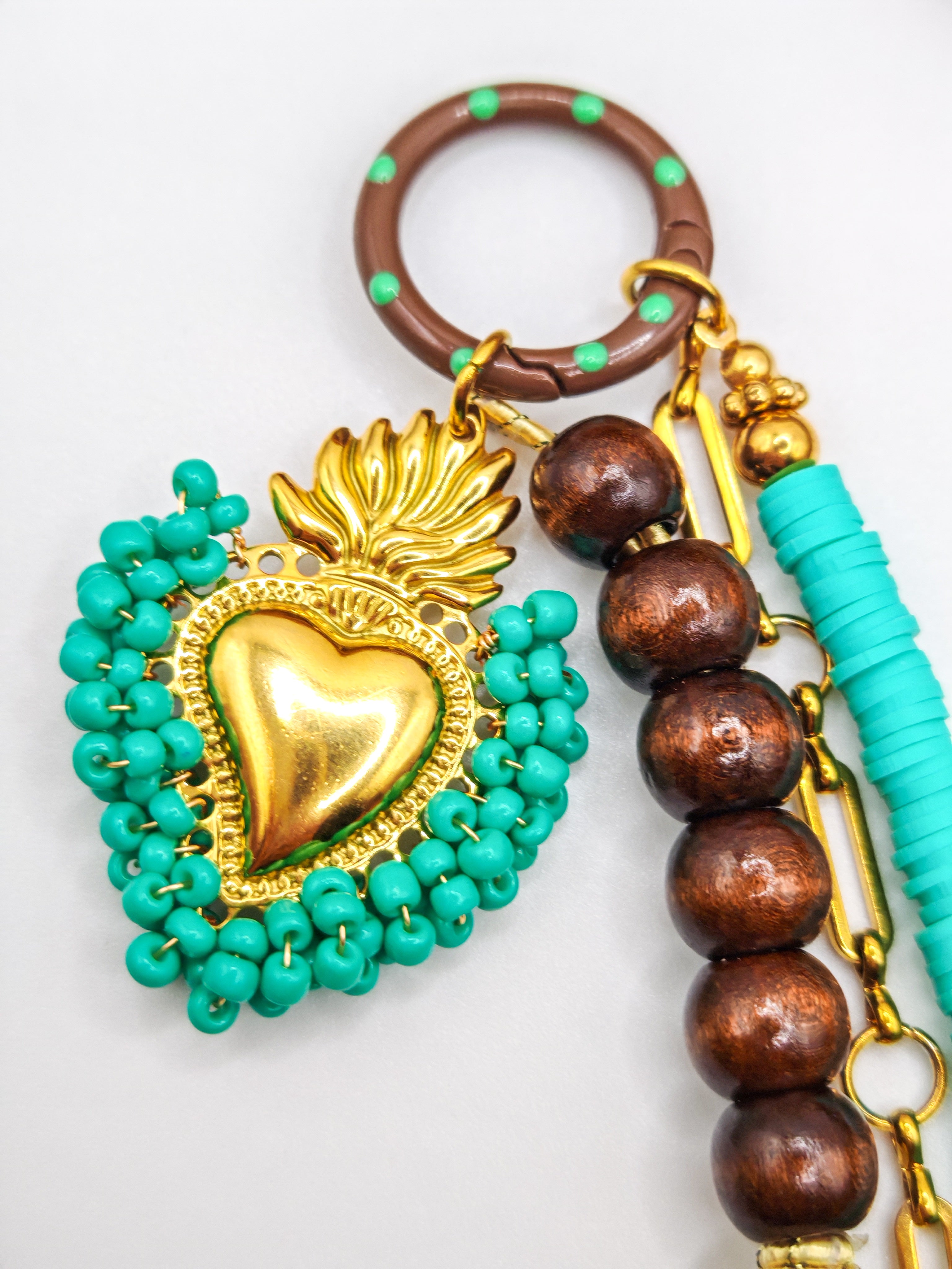 Bijoux de sac SUN-HEART