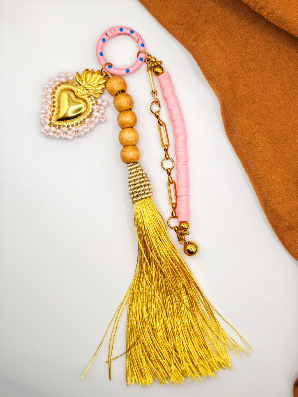 Bijoux de sac SUN-HEART