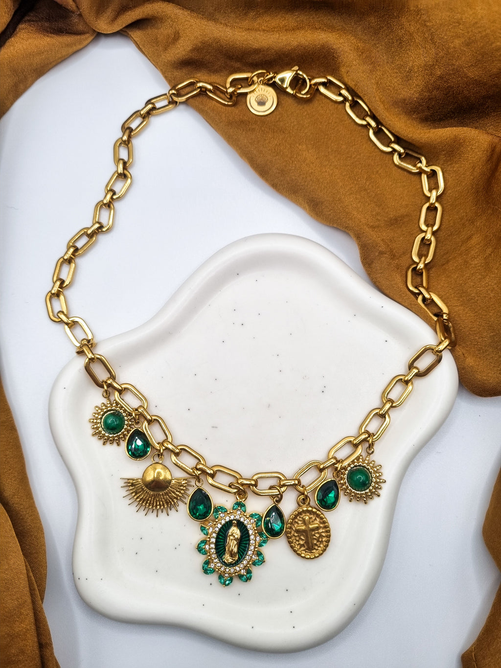 Collier EMERALD AURA