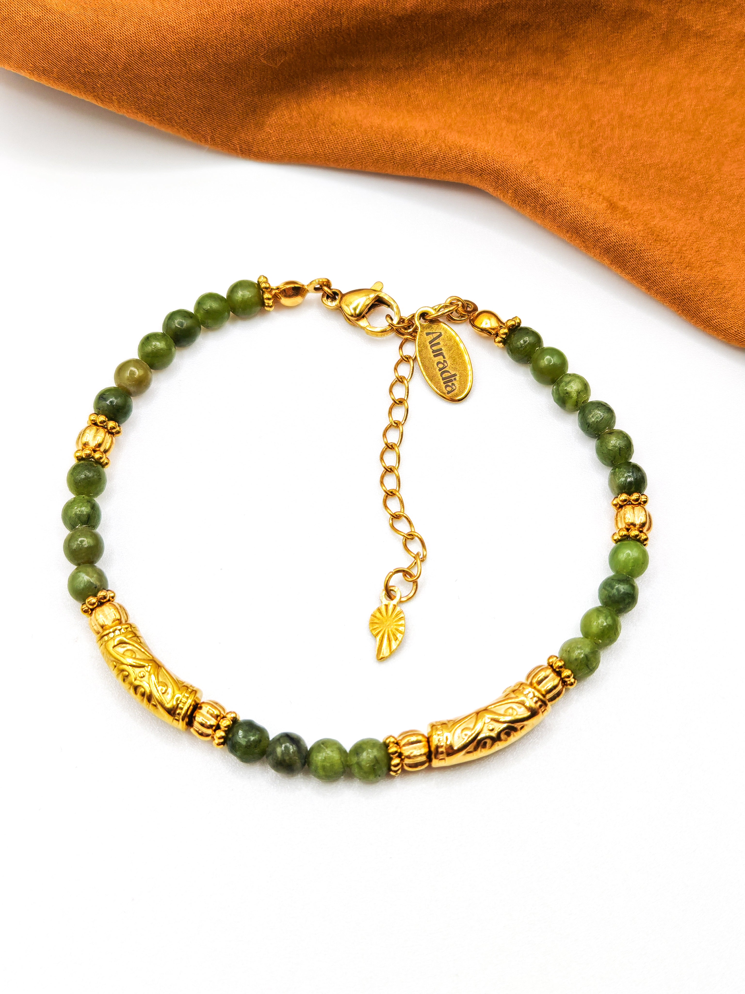 Bracelets NAHARA - kaki & beige