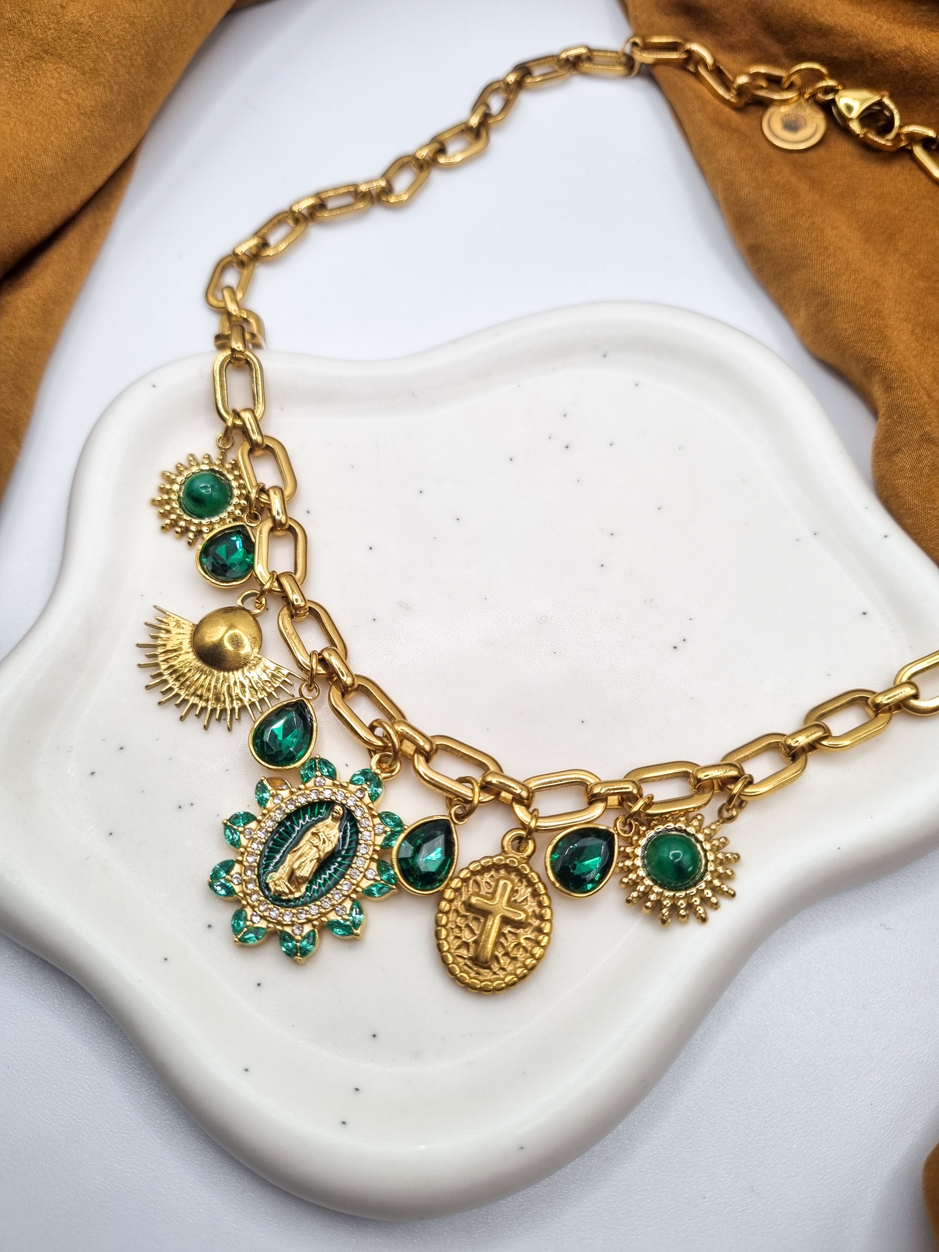 Collier EMERALD AURA