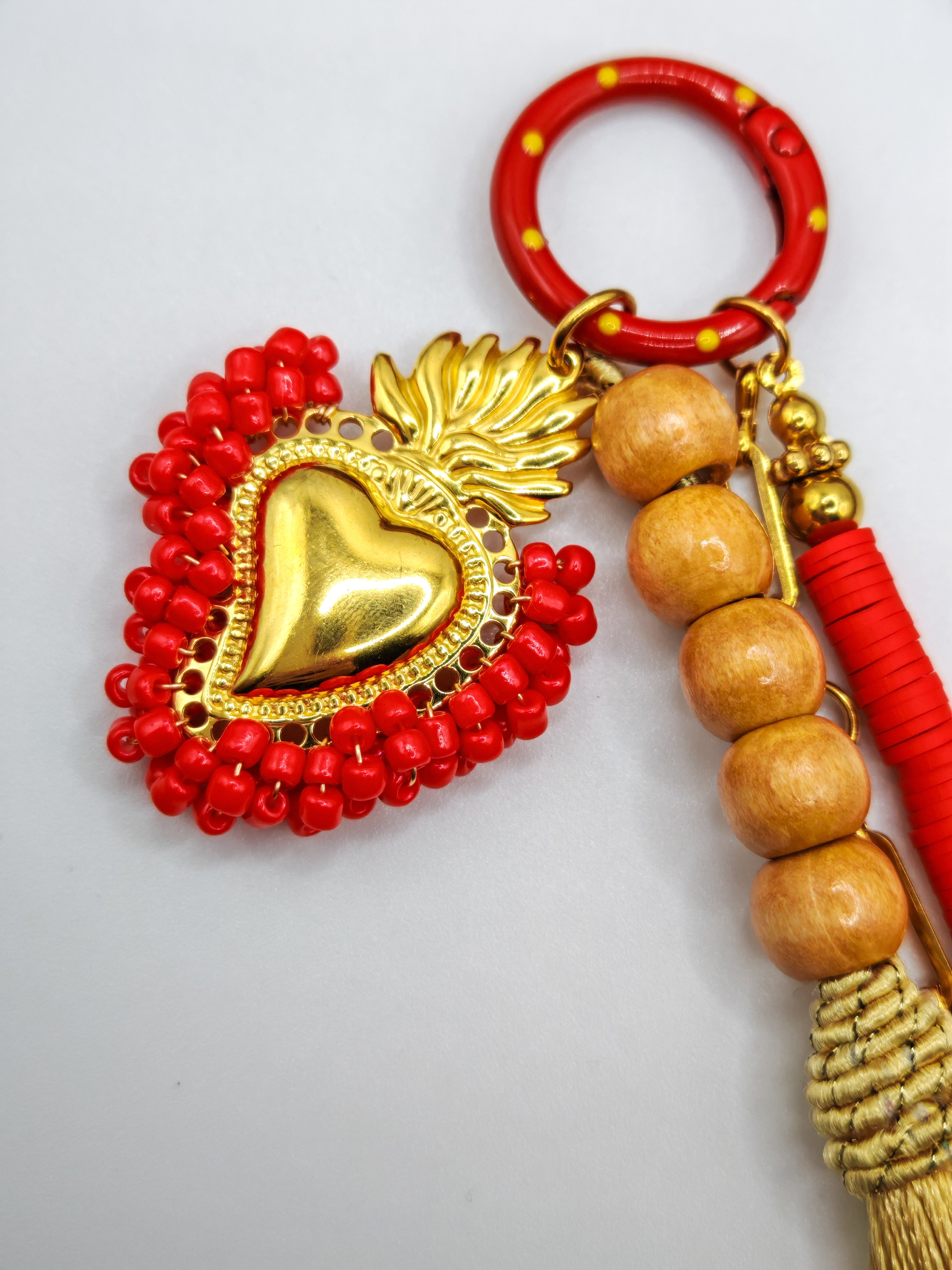 Bijoux de sac SUN-HEART
