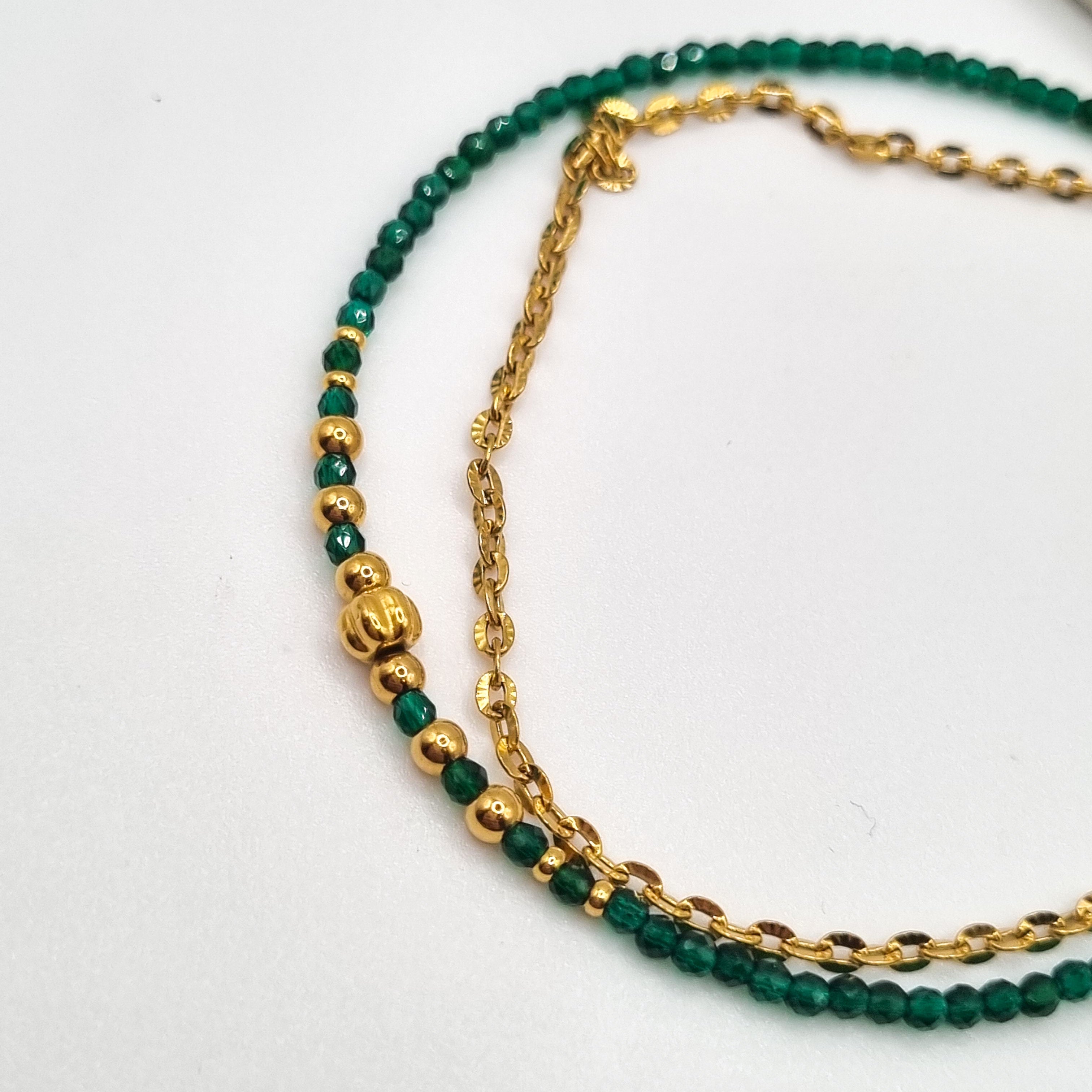 Bracelet SOLÉNA vert