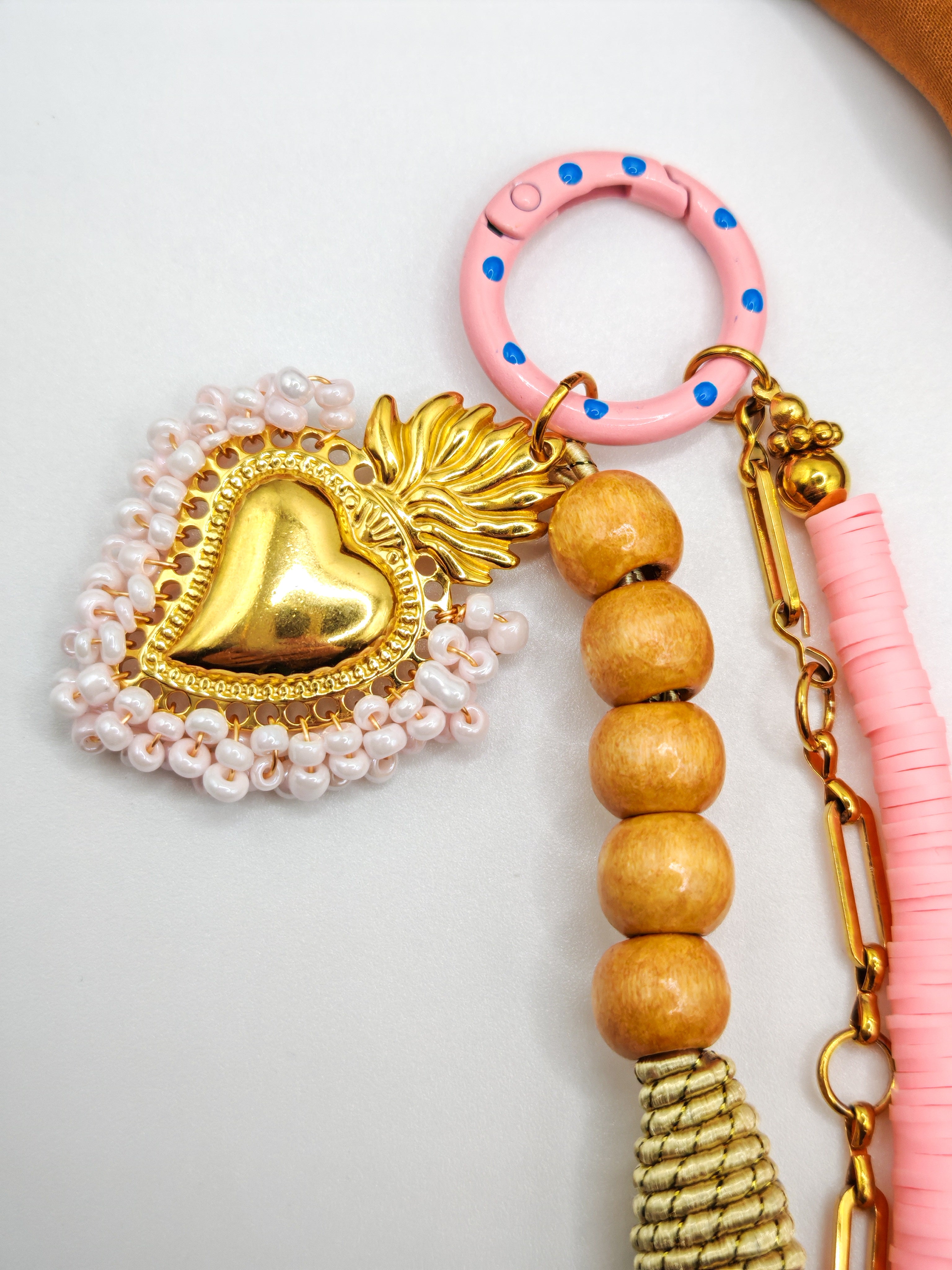 Bijoux de sac SUN-HEART